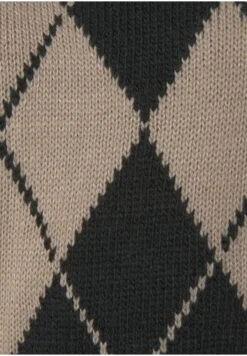 Buffalo Rhomben - Jersey De Punto - Schwarz Camelfarben -Buffalo ba210aa6e01e41b68e8571168d3b3bba