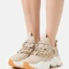 Buffalo Vegan Binary Chain - Zapatillas - Beige/Gold