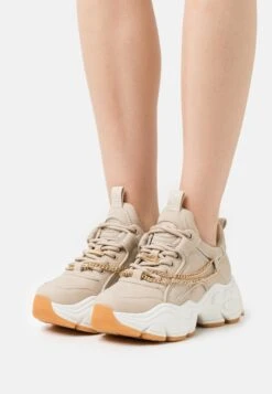 Buffalo Vegan Binary Chain - Zapatillas - Beige/Gold