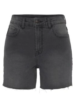 Buffalo Shorts Vaqueros - Black Washed -Buffalo bd6feaa656e94e0a9cc4cd8142e32e5e