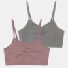 Buffalo 2 Pack - Top - Mauve/Grey