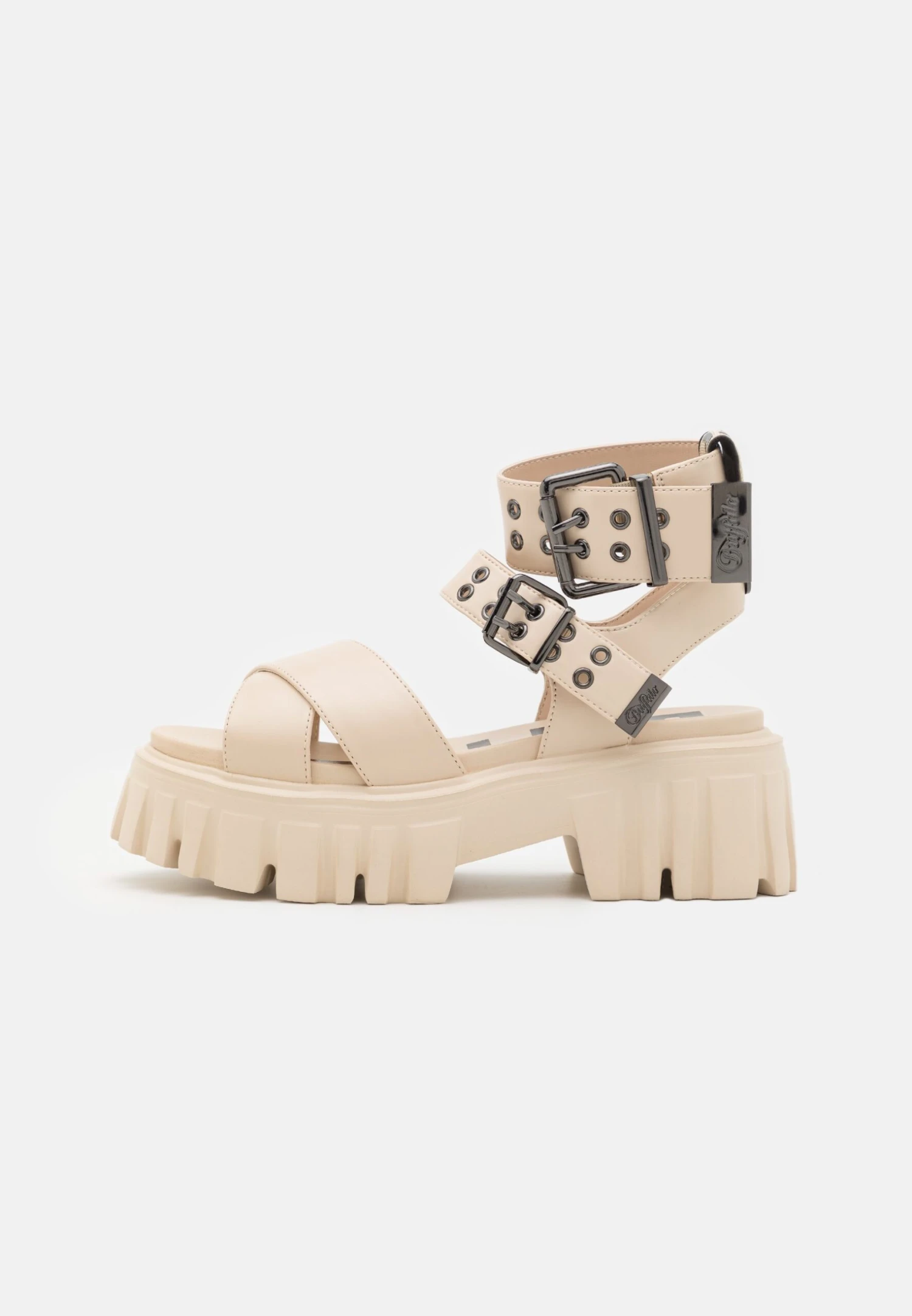 Buffalo Vegan Lion Choker - Sandalias Con Plataforma - Cream 2 Buffalo Vegan Lion Choker - Sandalias Con Plataforma - Cream - Imagen 2