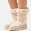 Buffalo Eve Pull-On - Botas - Cream