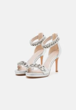 Buffalo Serena Chain - Sandalias De Tacón - Silver -Buffalo c0b61c50f1bd45928c2c2086880fd946
