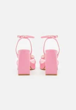 Buffalo Vegan Cherry Cage - Sandalias Con Plataforma - Pink -Buffalo c1cf1bcca23647f39dd3602731f9f3c9
