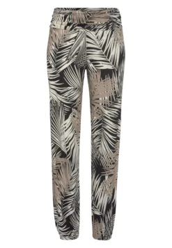 Buffalo Harems - Pantalones Deportivos - Schwarz Blätterdruck -Buffalo c2ecc6db77c7407fb6e6f0169c6e107f