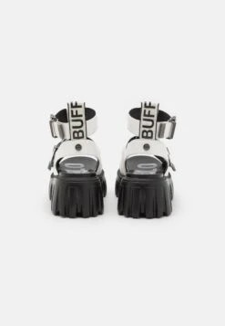 Buffalo Vegan Lion Teeth - Sandalias Con Plataforma - White -Buffalo c41c2a5d0f0e47cdbacd6688b1d11bad