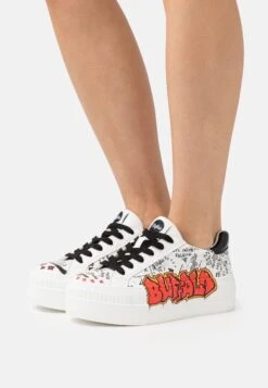 Buffalo Paired Graffiti - Zapatillas - White/Black