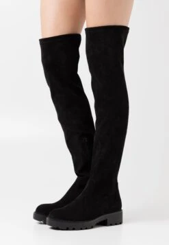 Buffalo Myrna - Botas Mosqueteras - Black