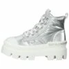 Buffalo Botines Con Plataforma - Silver White