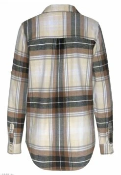Buffalo Camisa - Braun/Creme Kariert -Buffalo cd7970991e7a4de6a642cf248f57a9ca