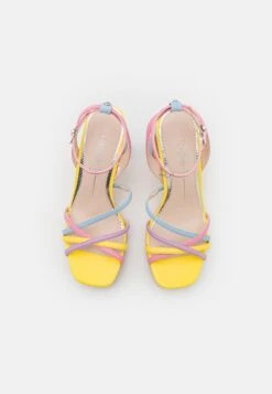 Buffalo Vegan Cherry Cage - Sandalias Con Plataforma - Pastel Multi-Coloured -Buffalo ce7a2be48b1a4c1fb53d8a55133050cc