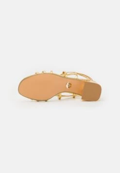Buffalo Cage Vegan - Sandalias - Gold -Buffalo d12e305e89a4460d87472e0ab28f96fa
