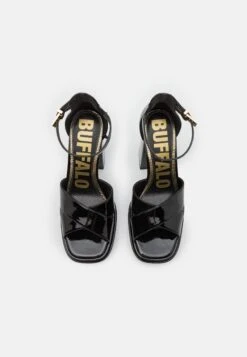 Buffalo May Cross - Sandalias De Tacón - Black -Buffalo d964886fdbe84124b72862592ba1b3e4