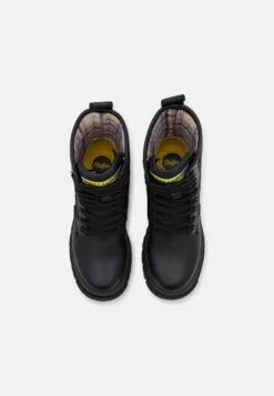 Buffalo Vegan Aspha Com2 - Botines Con Plataforma - Black -Buffalo d994a7e9323743688bfe256eaeeeceb7