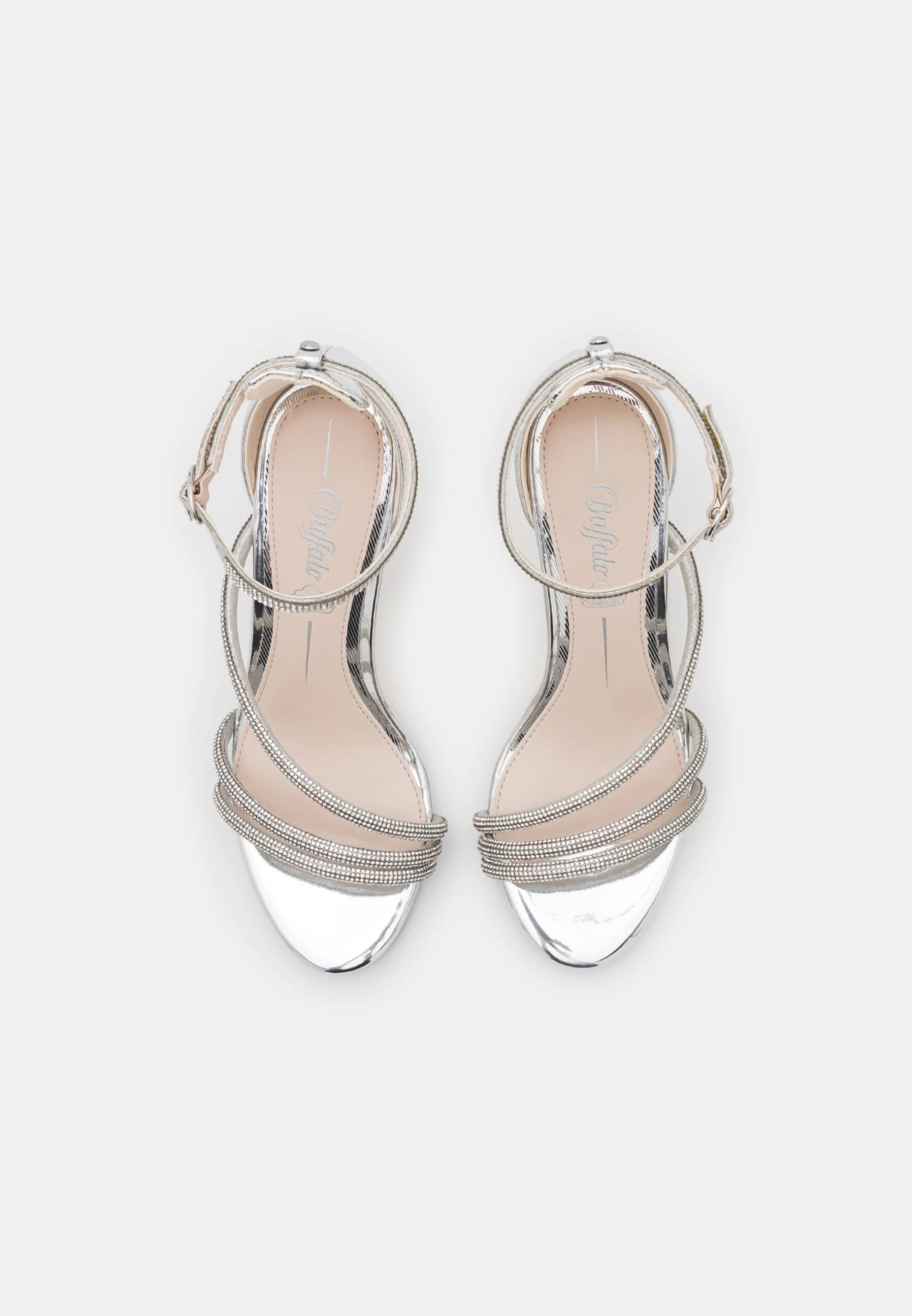 Buffalo Vegan Serena Shine - Sandalias De Tacón - Silver 6 Buffalo Vegan Serena Shine - Sandalias De Tacón - Silver - Imagen 6