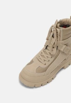 Buffalo Aspha Com - Botines Con Cordones - Beige -Buffalo e25e54ffd5f54cea9cdefbcc4259963a