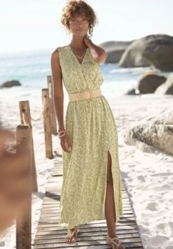 Buffalo Vestido Largo - Limone Sand