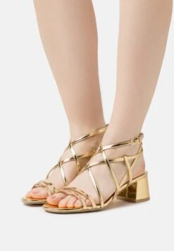 Buffalo Cage Vegan - Sandalias - Gold