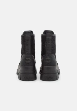 Buffalo Aspha Lace - Botines Con Plataforma - Black -Buffalo e93cab87530543e8bfdc08c6de7ab0d7