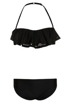 Buffalo Bandeau Split Buf Set - Bikini - Black