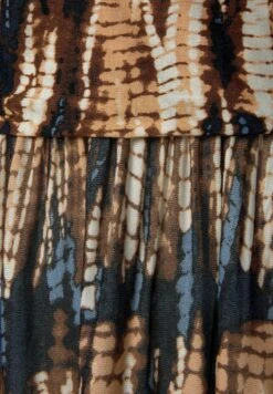 Buffalo Vestido Largo - Marine Bedruckt -Buffalo ec31b2143fe6404a8665f737b76deff5