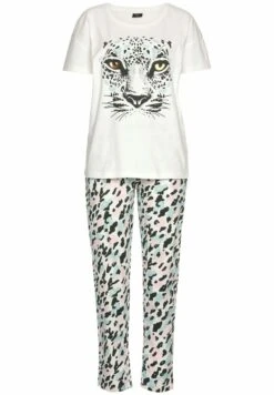 Buffalo Pijama - Weiß-Schwarz-Gemustert -Buffalo ee96ed153da94dfe8b0d37830005f448