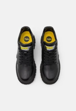 Buffalo Vegan Aspha - Zapatos Con Cordones - Black -Buffalo f01f3634dd6544df8d3271d5888e1fb5