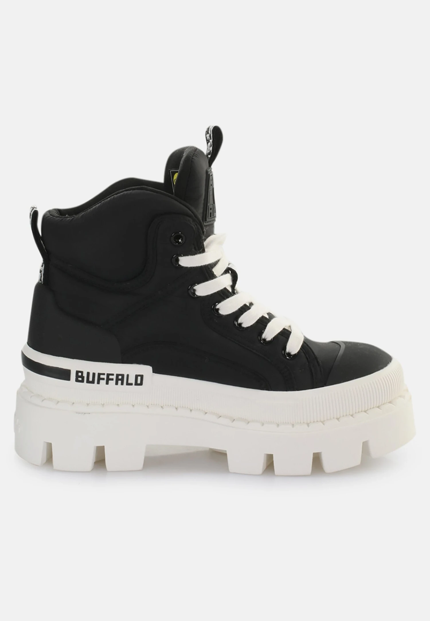 Buffalo Raven Laceup Mid - Zapatillas Altas - Black 7 Buffalo Raven Laceup Mid - Zapatillas Altas - Black - Imagen 7