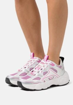 Buffalo Run Jog - Zapatillas - Silver/Pink