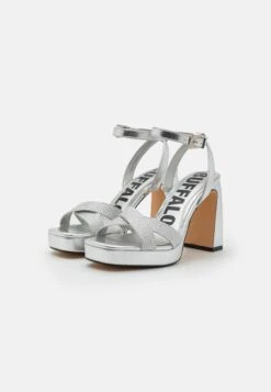 Buffalo Cherry Glam Vegan - Sandalias De Tacón - Silver 8 Buffalo Cherry Glam Vegan - Sandalias De Tacón - Silver -Buffalo f0b89ef5aa6a44f385ad14672a0cf279