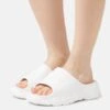 Buffalo Slide - Sandalias Planas - White