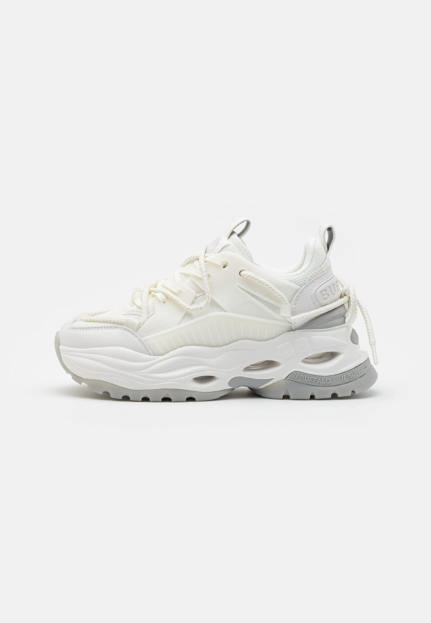 Buffalo Triplet Lace - Zapatillas - White/Silver 2 Buffalo Triplet Lace - Zapatillas - White/Silver - Imagen 2