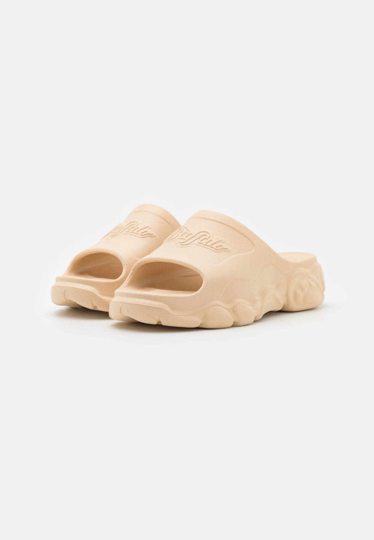 Buffalo Slide - Sandalias Planas - Cream 3 Buffalo Slide - Sandalias Planas - Cream - Imagen 3